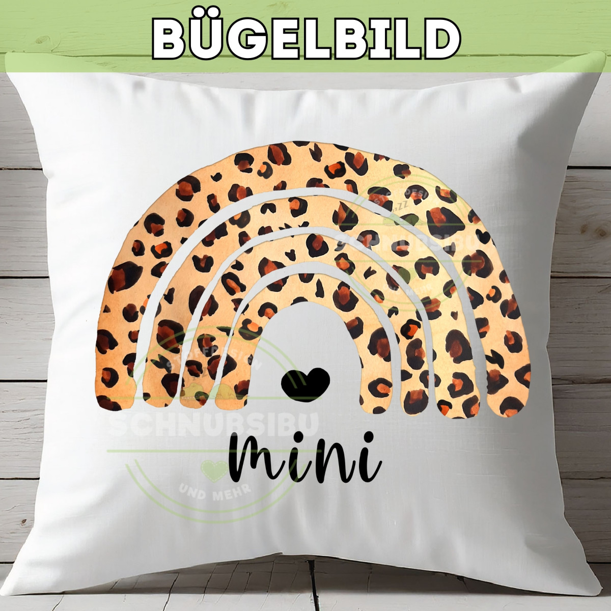 Bügelbild Muttertag - Mama Min